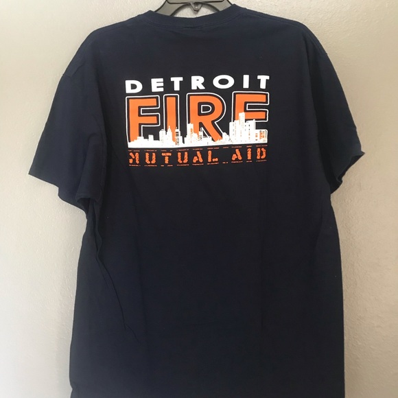 detroit fire shirts